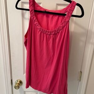 Ann Taylor Pink sleeveless top